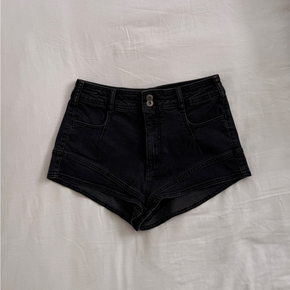 Pilcro Black Jean Shorts